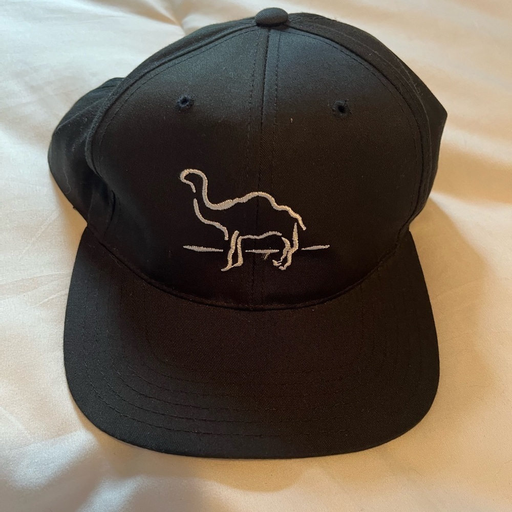 Vintage Camel Cigarettes Snapback Hat Lightweight Black